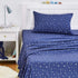 Amazon Basics Kid's Soft Easy-Wash Microfiber 3-Piece Sheet Set, Machine Washable, Twin,