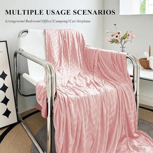 Blanket,90"x90"Queen Size,Summer Q-Max>0.5 AmyHomie Cooling Blankets with Double Sided Cold Effect, Arc-Chill Cool