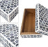 collectiblesBuy Victorian Stone Containers - Handcrafted Jewelry Keepsake Storage Box, Bone Inlay Home Decor