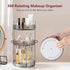360 Countertop, Lipsticks(3 INVSSENE Rotating Makeup Organizer, Bathroom Make Up Spinning Holder Rack, Large Capacity