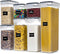 PANTRYSTAR Airtight Food Storage Containers with Lids, 7 PCS BPA Free Kitchen Canisters