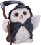 Nemesis Now Flight Grim Reaper Owl Familiar Figurine, 12.5cm, White
