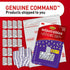 Command Adjustables Repositionable Clips, 1/2 lb, 16 Hooks, 36 Strips/Pack