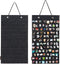 PACMAXI Hanging Brooch Pin Organizer - Display Pins Storage Case Holds Up to 96 Pins (Not Include Accessories)