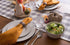 DII Heavyweight Fringed Check Table Runner, 14x108, Gray - Tabletop Collection