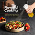 Olive Oil Sprayer for Cooking, 200ml Glass Spray Bottle for Oil Portion Control, Kitchen Gadget