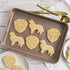 Set of 2 Bernese Mountain Dog Cookie Cutters, Face and Silhouette Designs, 2 Pieces - Bakerlogy