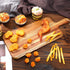 6 Pack (17 7 Acacia Wood Cutting Board with Handle Wooden Kitchen Chopping Boards Large Wooden Charcuterie Boards