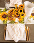 DII Spring & Summer Table Runner, 14x108, Rustic Sunflowers Print Table Top Décor Collection