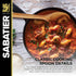 Sabatier Olivewood All-Purpose Spoon - Perfect for Stirring, Mixing, Basting, or Serving, 14-Inch