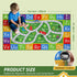 Playmat,32"x60" BEQHAUSE Kids Rug Carpet Preschool Rugs wtih ABC, Numbers, Non Slip Washable Play Mat Carpets for Kids