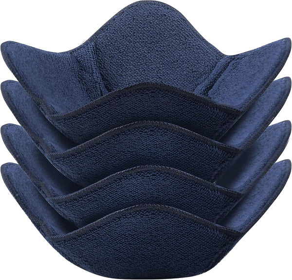 Microwave Bowl Cozy Holders for Hot Food, Set of 4 Hot Pads for Bouillon Cups, Heat Proof Plate Holder