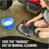 Set, 2 2" 3.5" Dirt Devil Medium Bristle Cleaning Brush Piece, and Brushes Included, for Use on Showers, Porcelain