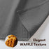 6 Pack 100% 12x12 inch Native Fab Waffle Dish Cloths - Cotton, Absorbent, Quick Dry & Soft Towels for Cleaning, Cooking
