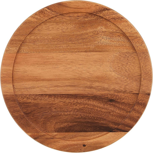 Lipper International Acacia Wood 10" Kitchen Turntable
