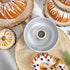 Fat Daddio's RMP-5 Anodized Aluminum Small Ring Mold Pan, 5 x 2.25 Inch, Silver