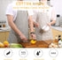 Tosewever 2 Pieces Kitchen Cooking Aprons, Waterproof Linen Adjustable Bib Aprons with 2 Pockets for Women Men Chef