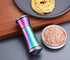 Rainbow Salt and Pepper Shakers, Kyraton Titanium Plating Stainless Steel Grinders, Set of 2