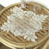 VIRFONOR 23.6x23.6) Handmade Embroidery Beaded lace Doilies - Home Decor Mat for Coffee Table, Ornaments, Flower Pot