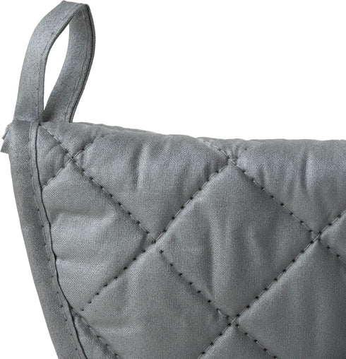 Winco Silicone Oven Mitt, 15-Inch, Silver