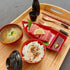 JapanBargain 1653 Wooden Miso Soup Bowls, Japanese Zen Style Dessert Bowl, Set of 2