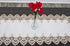 Gold European Lace, Antique Jacquard Fabric, Table Runner, Dresser Scarf (16Wx44L)
