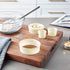 Mercer Culinary 9-Piece Round Plain Nylon Cutter Set, Off White