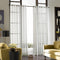 Curtainworks Soho Voile Sheer Grommet Curtain Panel, 59" x 132", Winter White