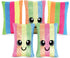 Set iscream Play with Your Food! Super Sours Strawberry Scented Fleece Play Pillow with Embroidered Accents
