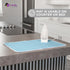 HOLDN’ STORAGE Ironing Mat, Magnetic Laundry Mat, 28.25” x 19”, Blue, Quilted, Washer and Dryer Countertop