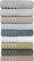 Baltic Linen 100% 2 2 2 6 Set Pure Elegance Turkish Cotton Luxury Towels, Bath Towels, Hand Towels, Washcloths