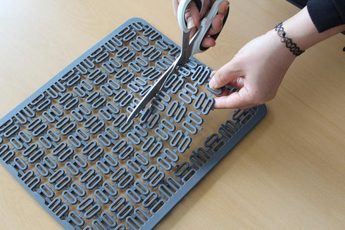 Silicone Sink Protectors for Kitchen Sink, Dish Drying Mat, Flexible and Heat Resistant Protector for Stainless Steel
