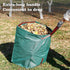 53-Gallon Leaf Collector, Large Yard Dustpan-Type Lawn and Leaf Bags, Reusable Garden Bags for Leaves, Debris, Grass