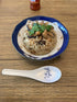 JapanBargain Set of 12 Asian Japanese Chinese Wonton Soba Rice Pho Ramen Noodle Soup Spoons, White/Blue