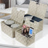 Sorbus Storage Basket with Lid, Mesh Hand-Woven Decorative Storage Boxes, Wicker Basket Organizers (Variety Pack)