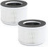 Flintar True HEPA Replacement Filter, Compatible with hOmeLabs Home 4-in-1 Compact HEPA Air Purifier, 2-Pack