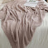 Cozy 53x71) bearberry Super Soft Fluffy Throw Blanket Lightweight Warm Throw Blankets for Couch Bed Sofa All Season