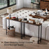 Tujurich 29.5" 9.4" 29.5" Narrow Entryway Console Table & Sofa Side Table - Industrial Hallway Table for Small Spaces