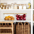 Stackable Kitchen Pantry Basket Organizer for Onion, Potato, Vegetable, Produce Storage