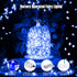 6 Pack 2PCS 6.5ft 20LED Fairy Lights Battery Operated String Lights with Timer Remote Blue Twinkle Light Waterproof