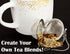 Premium Stainless Steel Tea Ball Infuser 2 Pack by Avant Grub, Ideal for Loose Leaf Teas