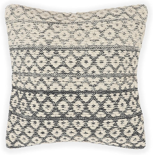 Set 100% (18x18 Pack 2 REDEARTH Tufted Throw Pillow Cushion Covers - Boho Textured Woven Decorative Cases for Couch
