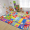 Kids Rug for Playroom Classroom, ABC Alphabet Numbers Play Toddlers Rugs, 3x5