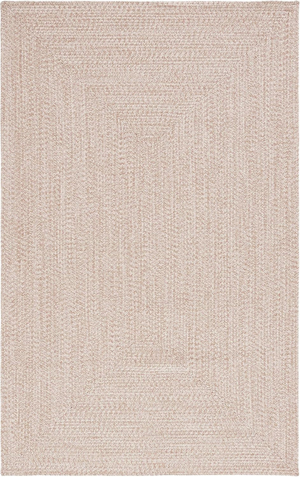 SAFAVIEH Washable Rug Outdoor Braided Collection - 2' x 3', Natural, Handmade