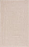 SAFAVIEH Washable Rug Outdoor Braided Collection - 2' x 3', Natural, Handmade