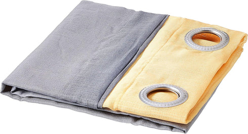 Achim Home Furnishings Grey Rainbow - Single Grommet Panel, 52 x 84