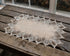 Set 2 (13Wx20L) LINENS ART AND THINGS Lace Placemats Neutral Earth Tones Dresser Scarf Coffee Table Runner End Table