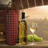 Tirrinia Insulated Wine Gift Tote Bag - Padded Thermal Carrier for Travel and Picnics, Great Gift for Wine Lovers, Black