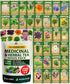 HOME GROWN Herb Seeds 32 Medicinal Herbs and Tea Variety Pack Annual