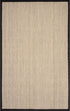nuLOOM 2x3 Larnaca Seagrass Herringbone Indoor/Outdoor Accent Rug, Black
